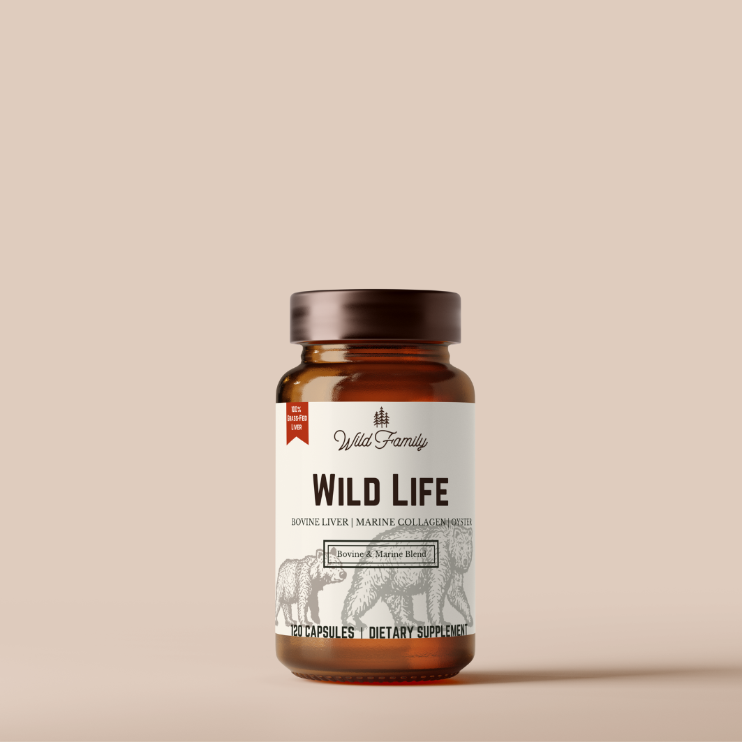 Wild Life Supplement: Oysters + Liver + Marine Collagen